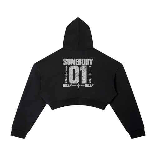 Essential Cropped Hoodie