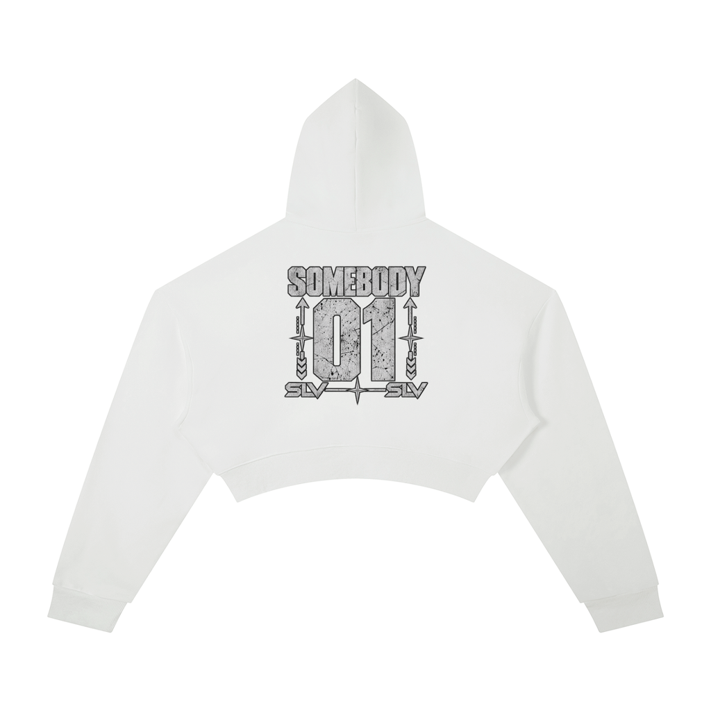 Essential Cropped Hoodie