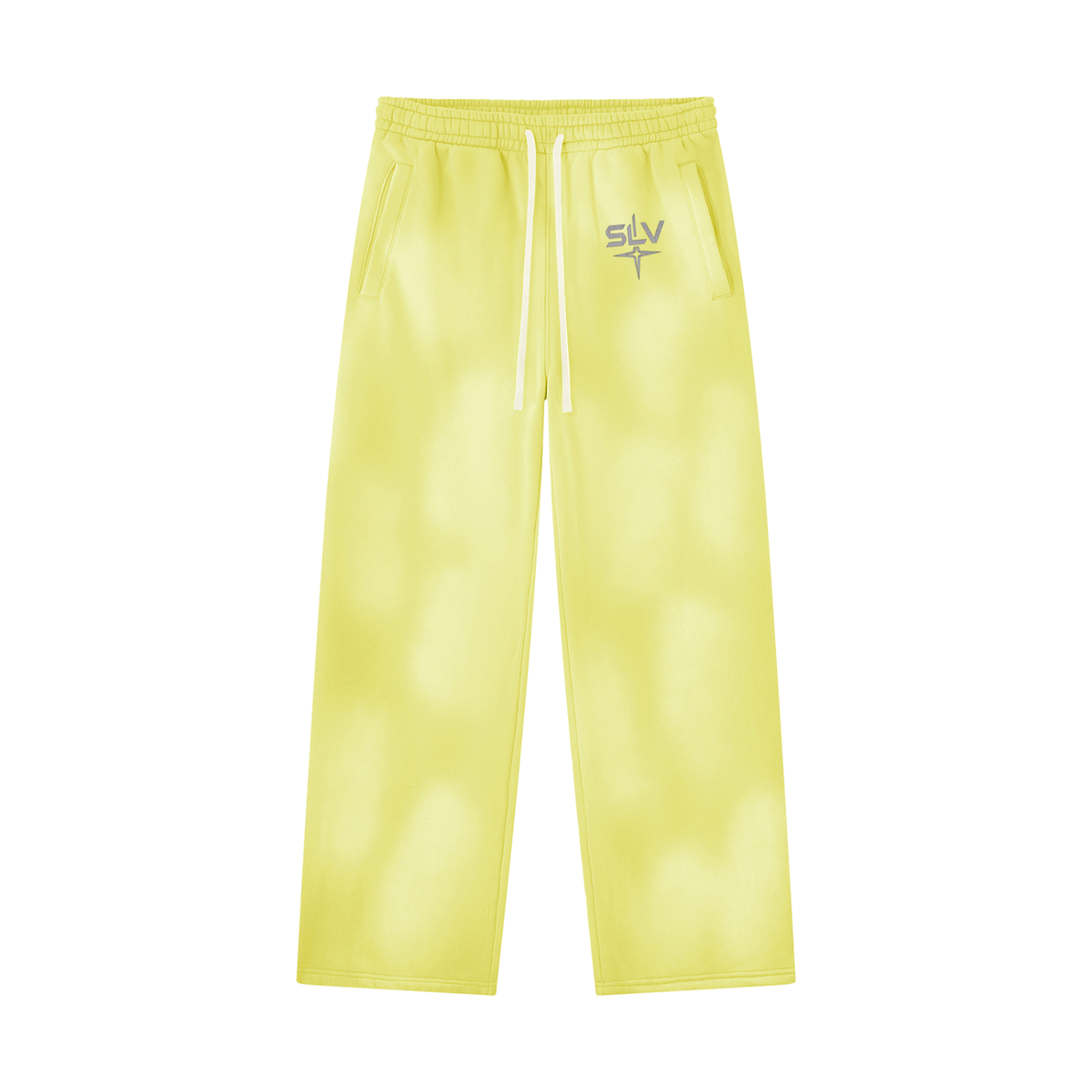 Unisex Sunfade Wide Leg Fleece Sweatpants