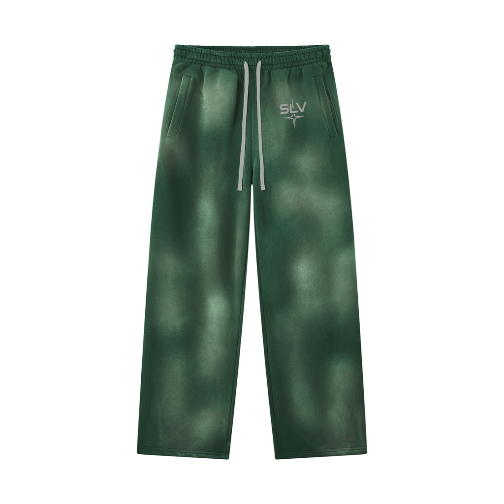 Unisex Sunfade Wide Leg Fleece Sweatpants
